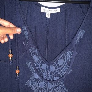 ❌SOLD❌ crochet bell sleeve cover up/dress